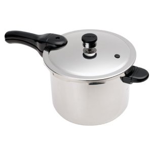 Presto 6-Quart Stainless Steel Pressure Cooker 307912